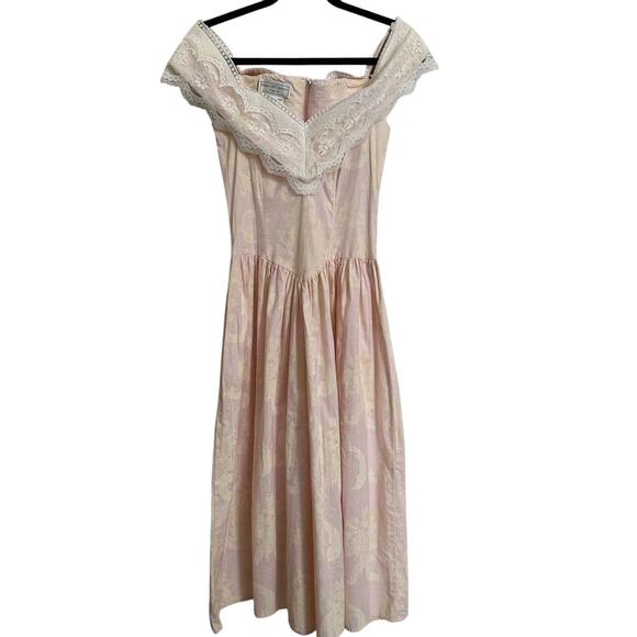 NWT Vintage Jessica McClintock Dress 5/6‎ - Picture 1 of 10